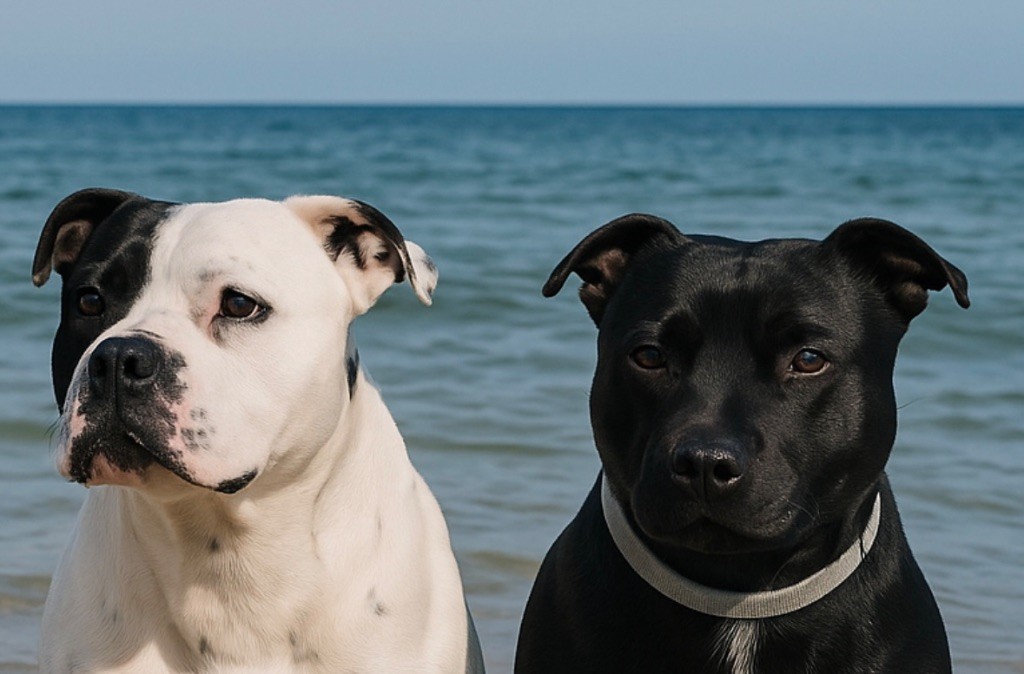 4 mâles et 2 femelles Staffie à réserver 